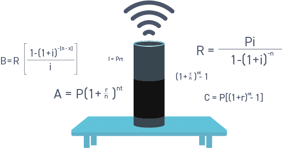 Alexa calculating and problem solving