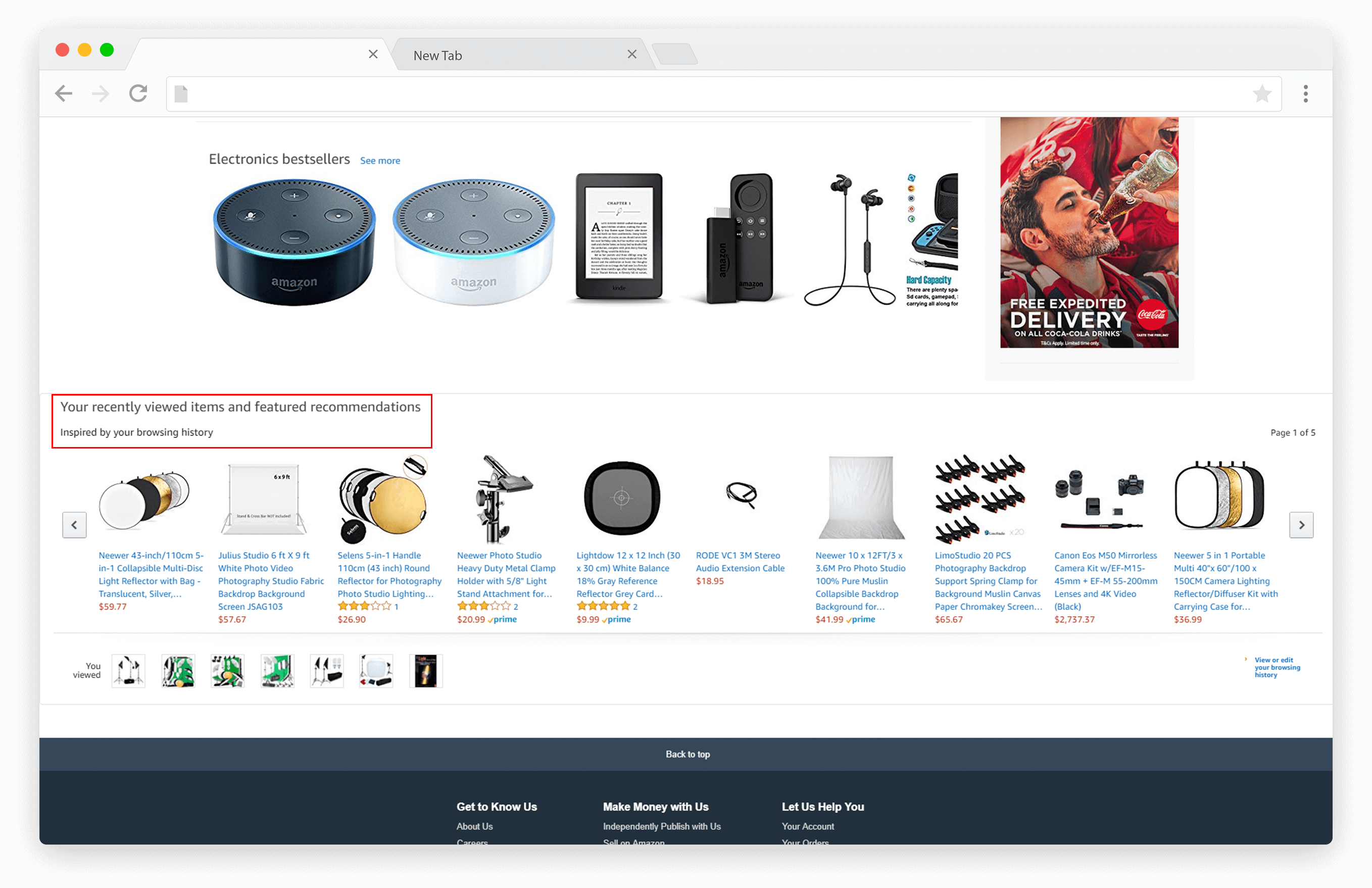 Amazon Recommender Engine
