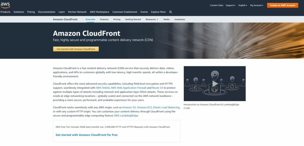Cloud service example | CloudFront