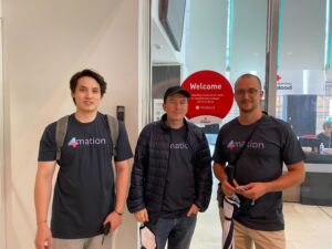 A development team doing their Acts of Kindness - blood drive